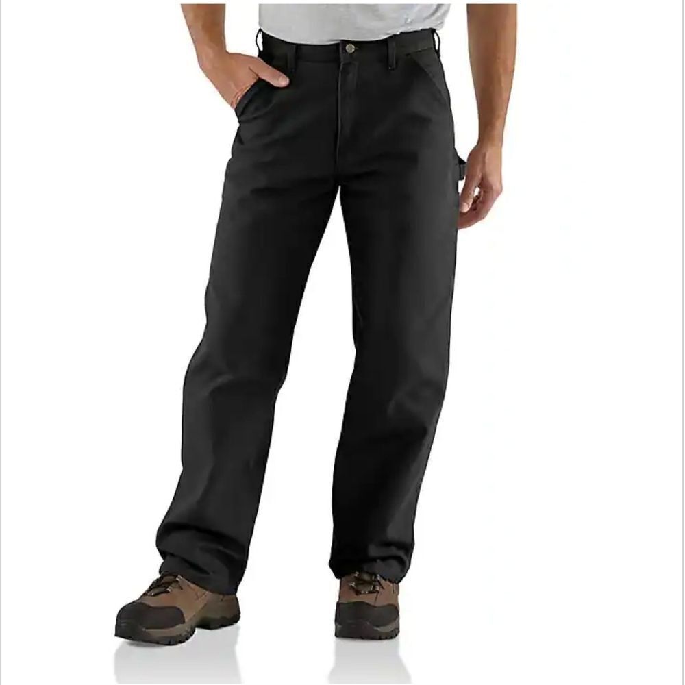 LOOSE FIT WASHED DUCK UTILITY WORK